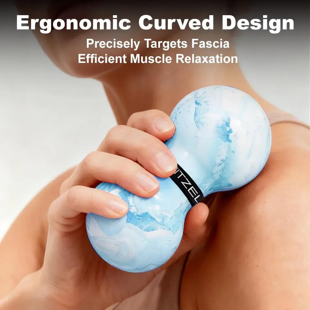 FITZELAR Massage Lacrosse Ball 6.3cm (2.5in) | Myofascial Release for Muscle Pain - view 5