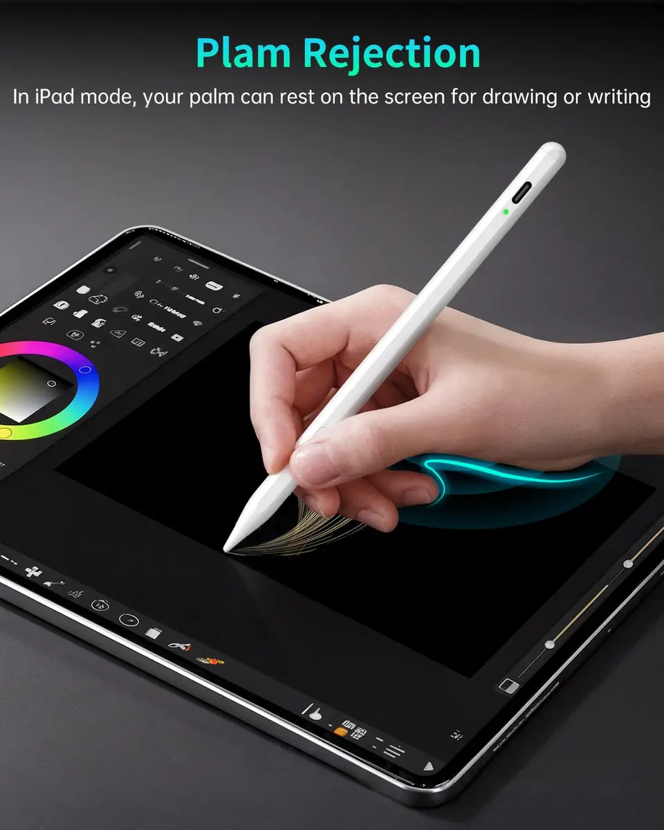 MEKO Dual-Mode Active Stylus Pen for iPhone & Android & iPad | High Precision, Fast Charge, Universal Compatibility - view 5