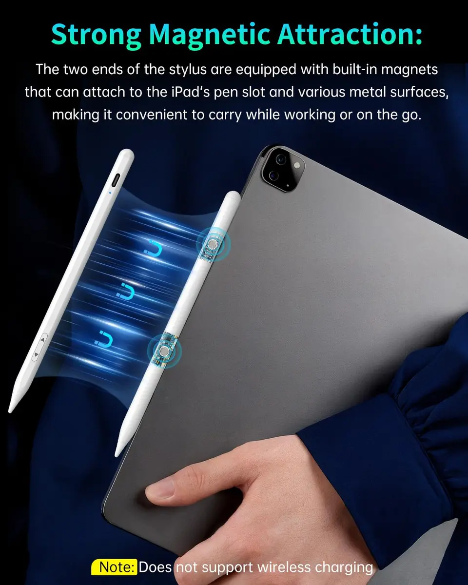 MEKO Dual-Mode Active Stylus Pen for iPhone & Android & iPad | High Precision, Fast Charge, Universal Compatibility - view 6