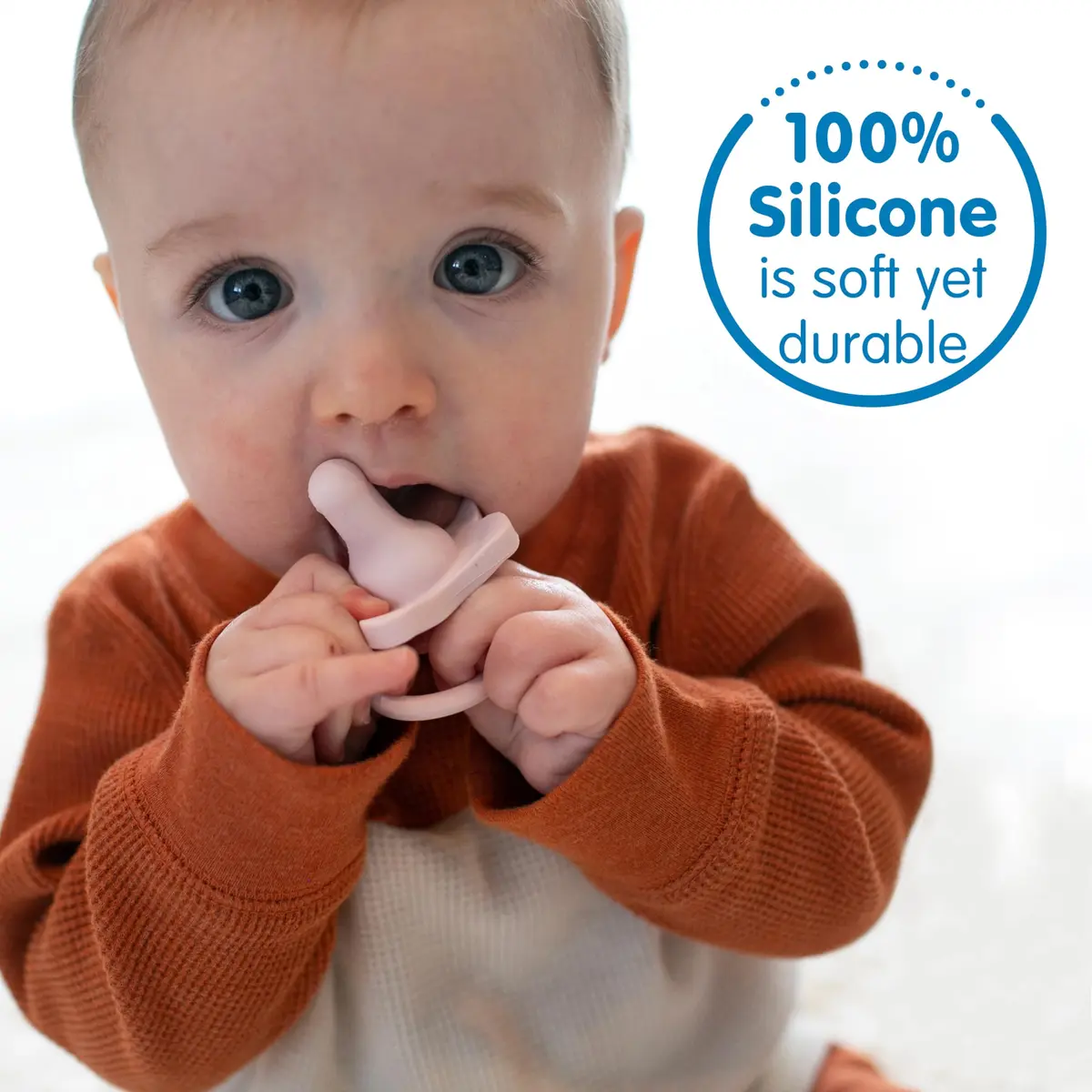 Dr. Brown's HappyPaci Silicone Pacifier 0-6m, 4-Pack | BPA-Free, Soft Silicone - view 5