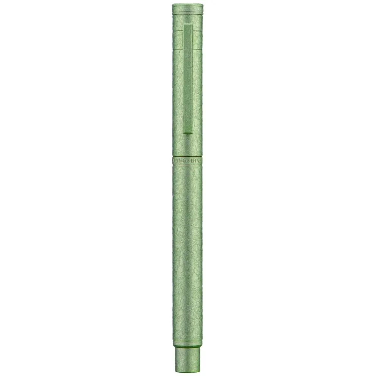 Asvine Hongdian 1851 Forest Fountain Pen Applegreen Ice Flowers Fine Nib 13.8cm (5.43in) | Classic Design with Converter and Metal Pen Case - view 2