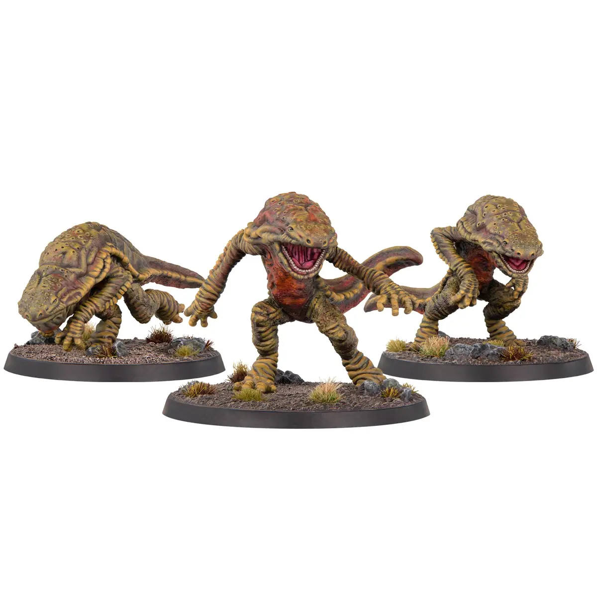 Fallout Miniatures: Creatures - Gulpers Set | Unpainted Resin Game Pieces for Fallout RPG (32mm Scale) - main product image