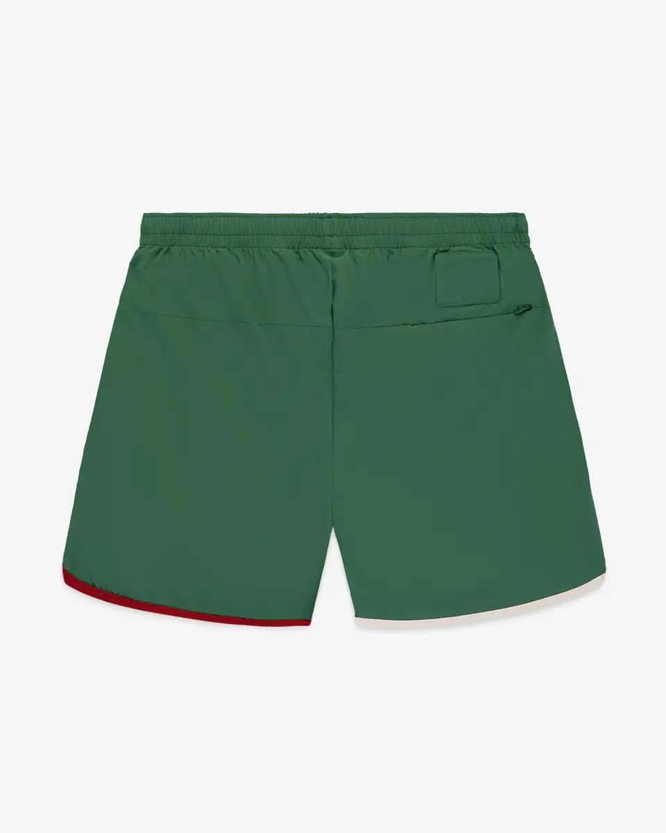 LOTTO Shorts for Men – 4-Way Stretch, Moisture-Wicking, Adjustable Fit, Pine Green, Large - view 5