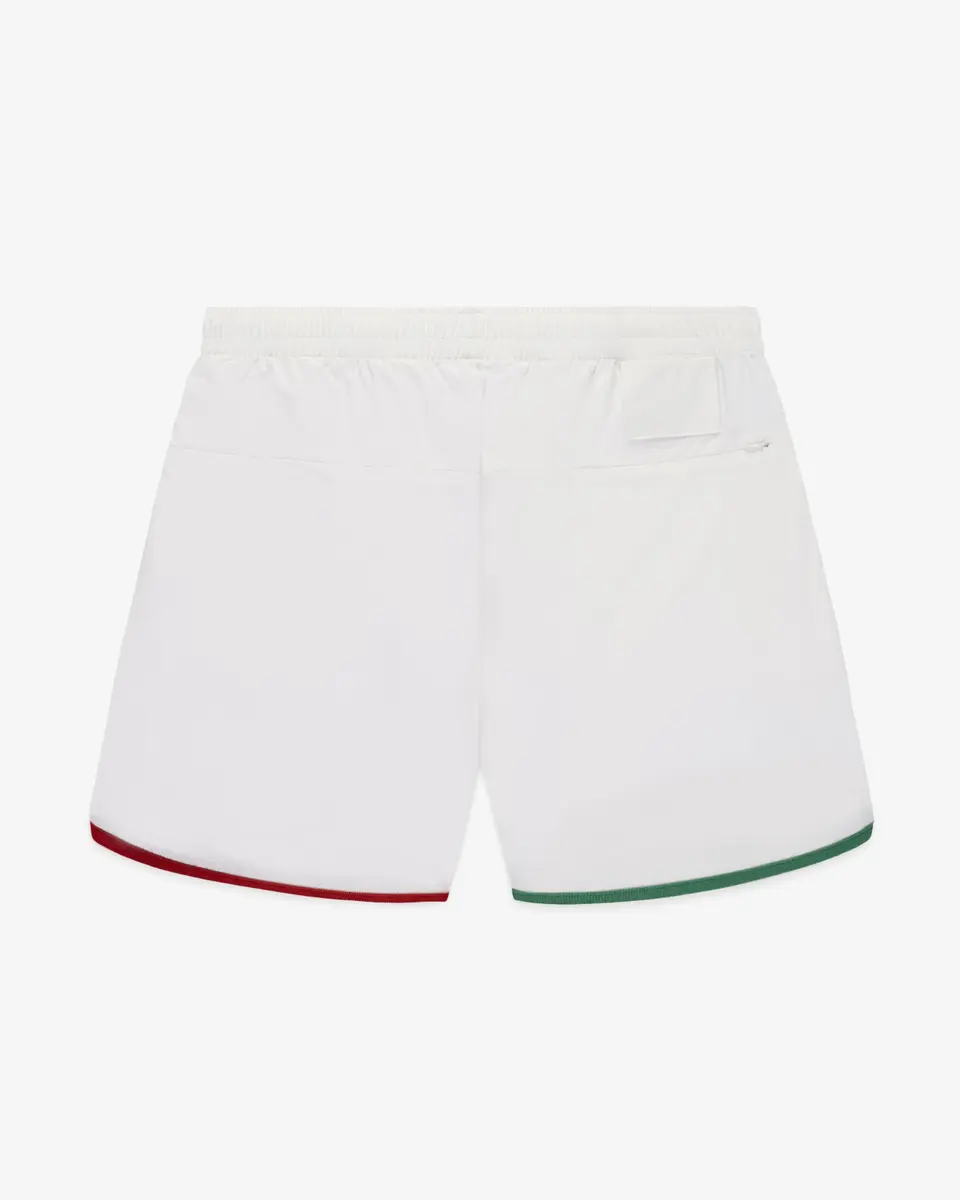 LOTTO Shorts for Men – 4-Way Stretch, Moisture-Wicking, Adjustable Drawcord, White, XX-Large | Active Sportswear - view 4