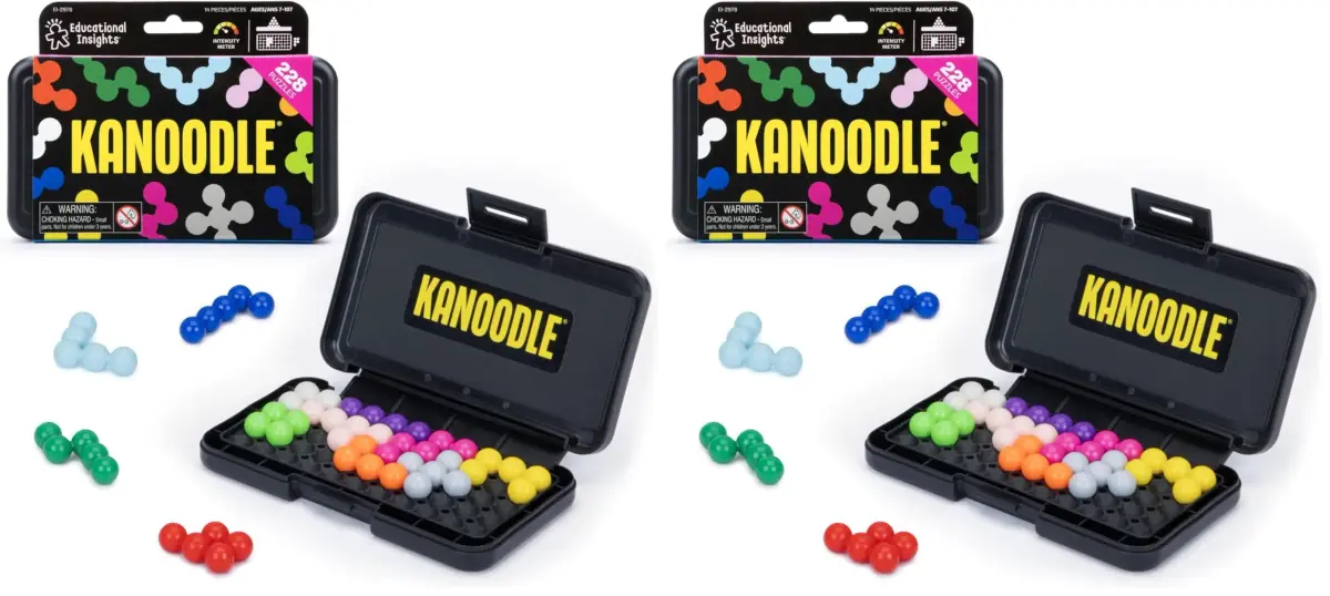 Educational Insights Kanoodle 3D Brain Teaser Puzzles Pack of 2 | Spatial Reasoning & Problem Solving - main product image