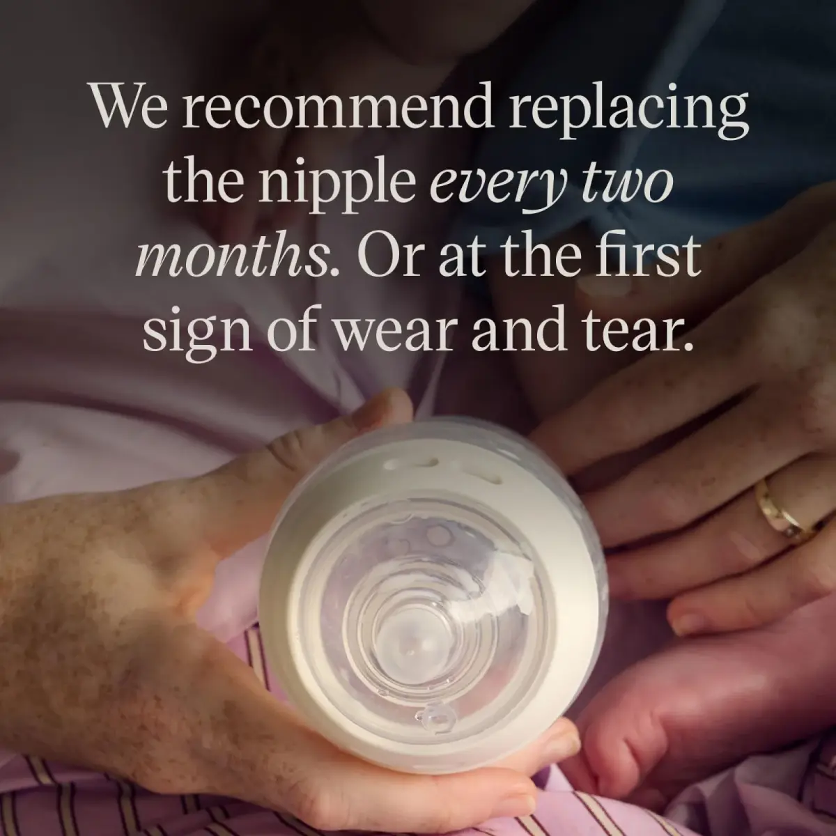 Tommee Tippee Natural Start Baby Bottle Nipples Extra Slow Flow 2 Count (Pack of 4) | Breast-Like for Natural Latch - view 6