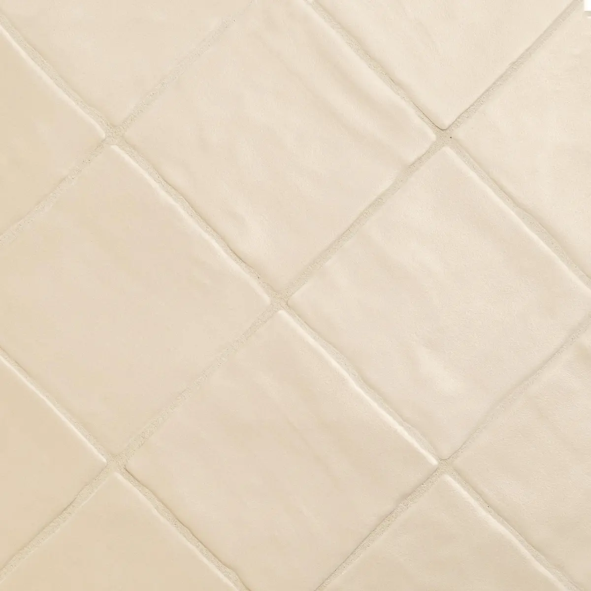 Ackland Ceramic Wall Tile | Rava Shell | 4" x 4" | Moroccan Style, Satin Finish - view 3