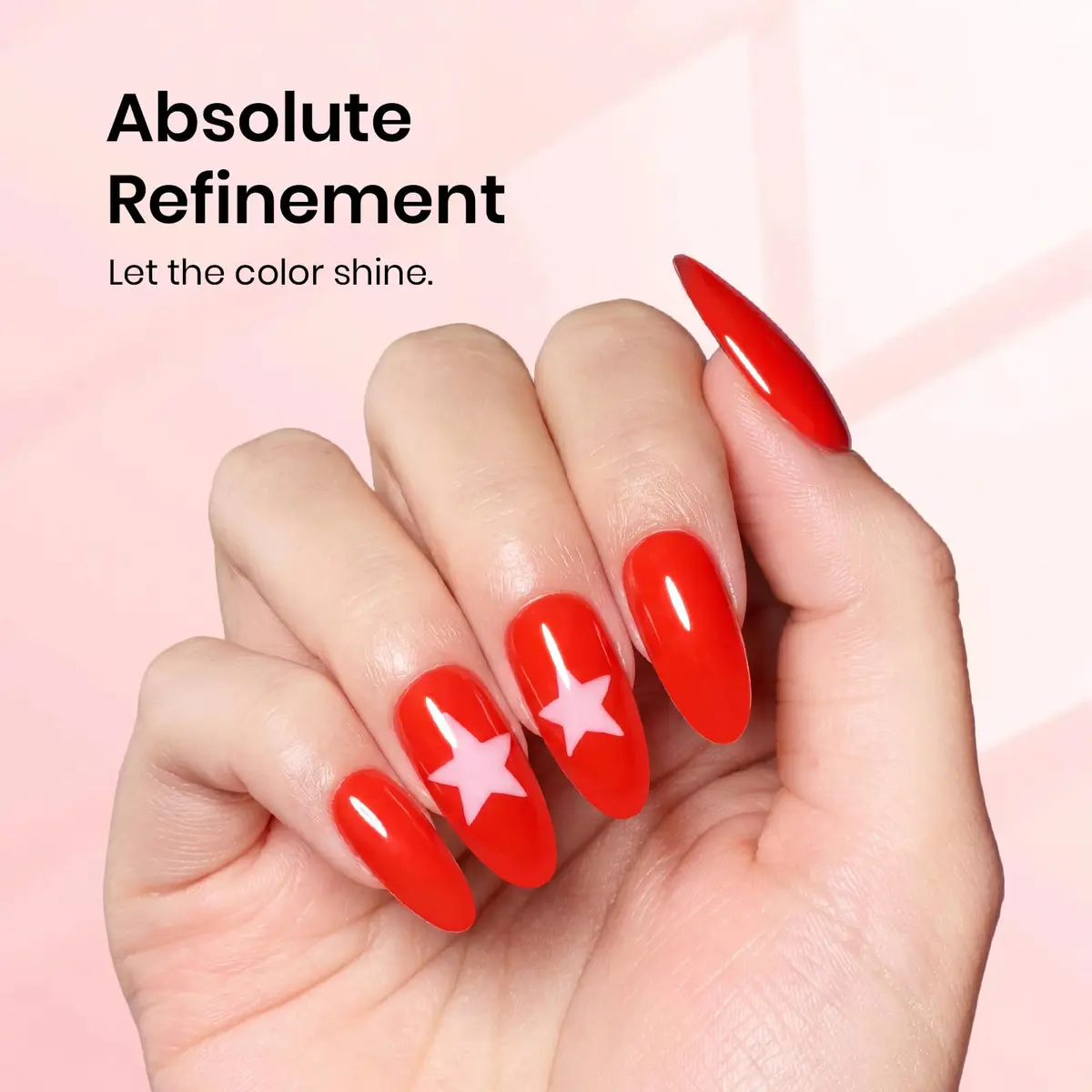 Beetles Gel Polish Red My Signature 15ml (0.51 Fl Oz) | Cruelty-Free Bright Red Gel Nail Polish - view 3