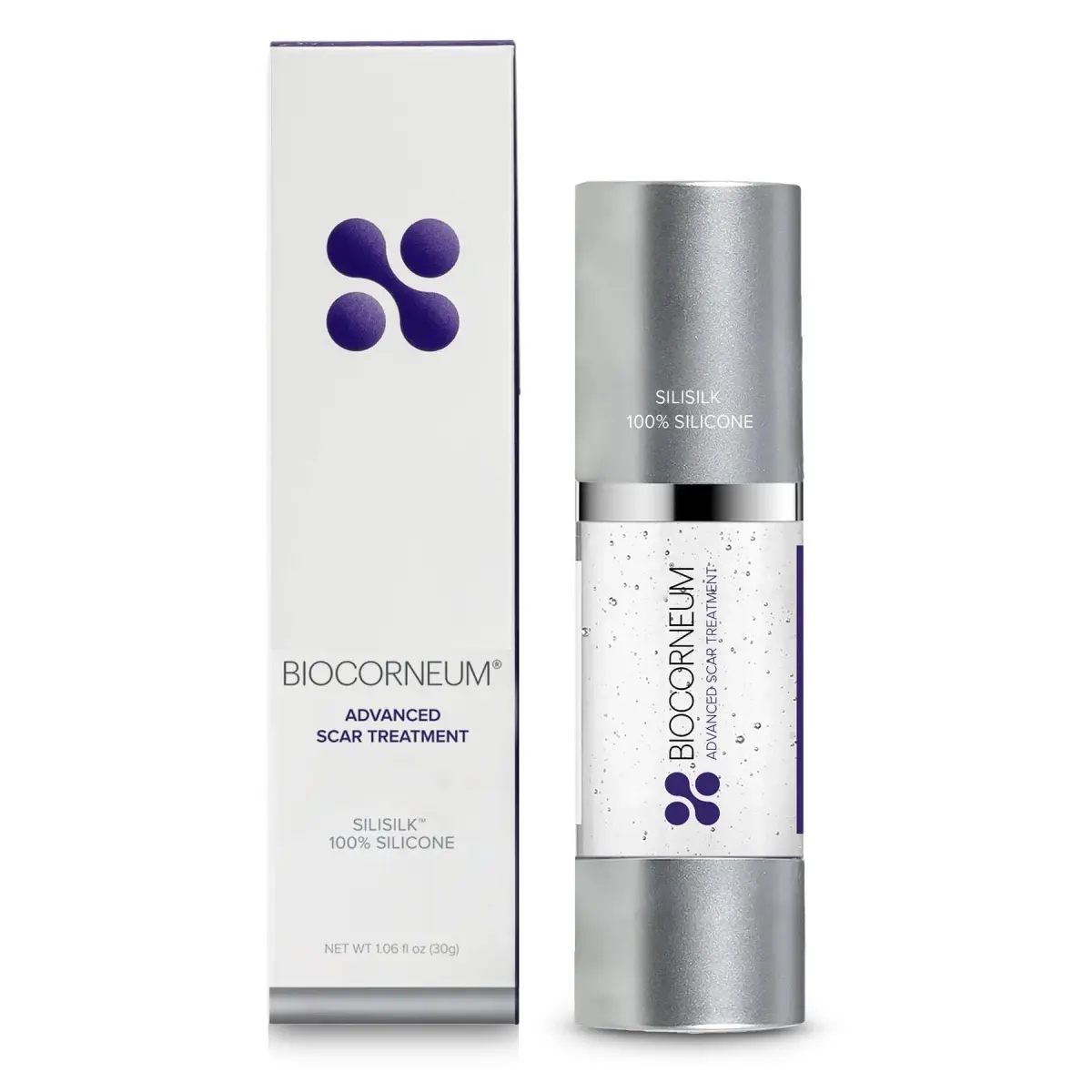 BIOCORNEUM Silisilk Silicone Scar Gel 30g (1.06 Fl Oz) | Professional-Grade Scar Refinement - main product image