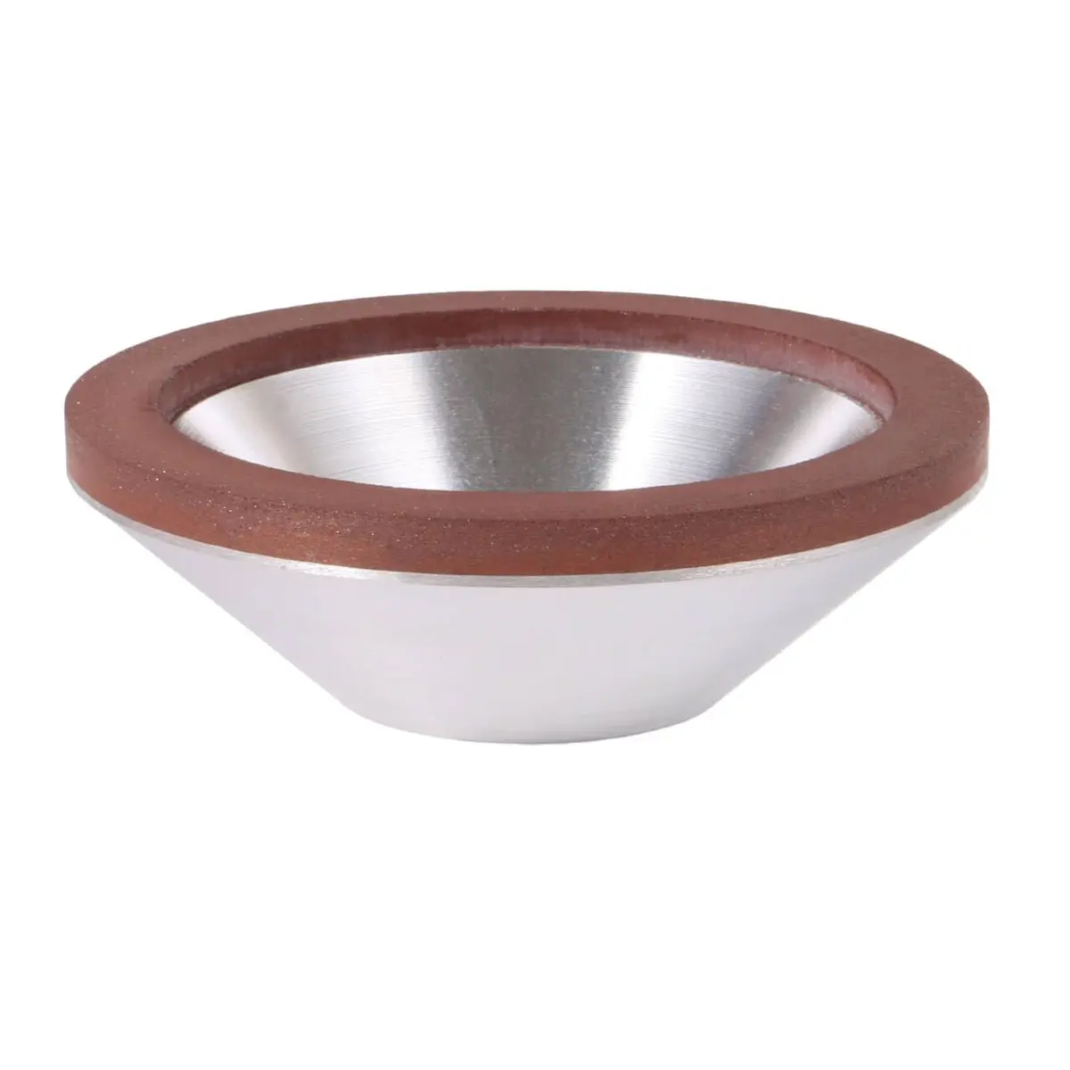 szzijia 4-Inch 100mm Grit 320 Diamond Coated Concave Cup Shaped Grinding Wheel for Carbide Metal | High-Precision Alloy & Ceramic Grinding - main product image