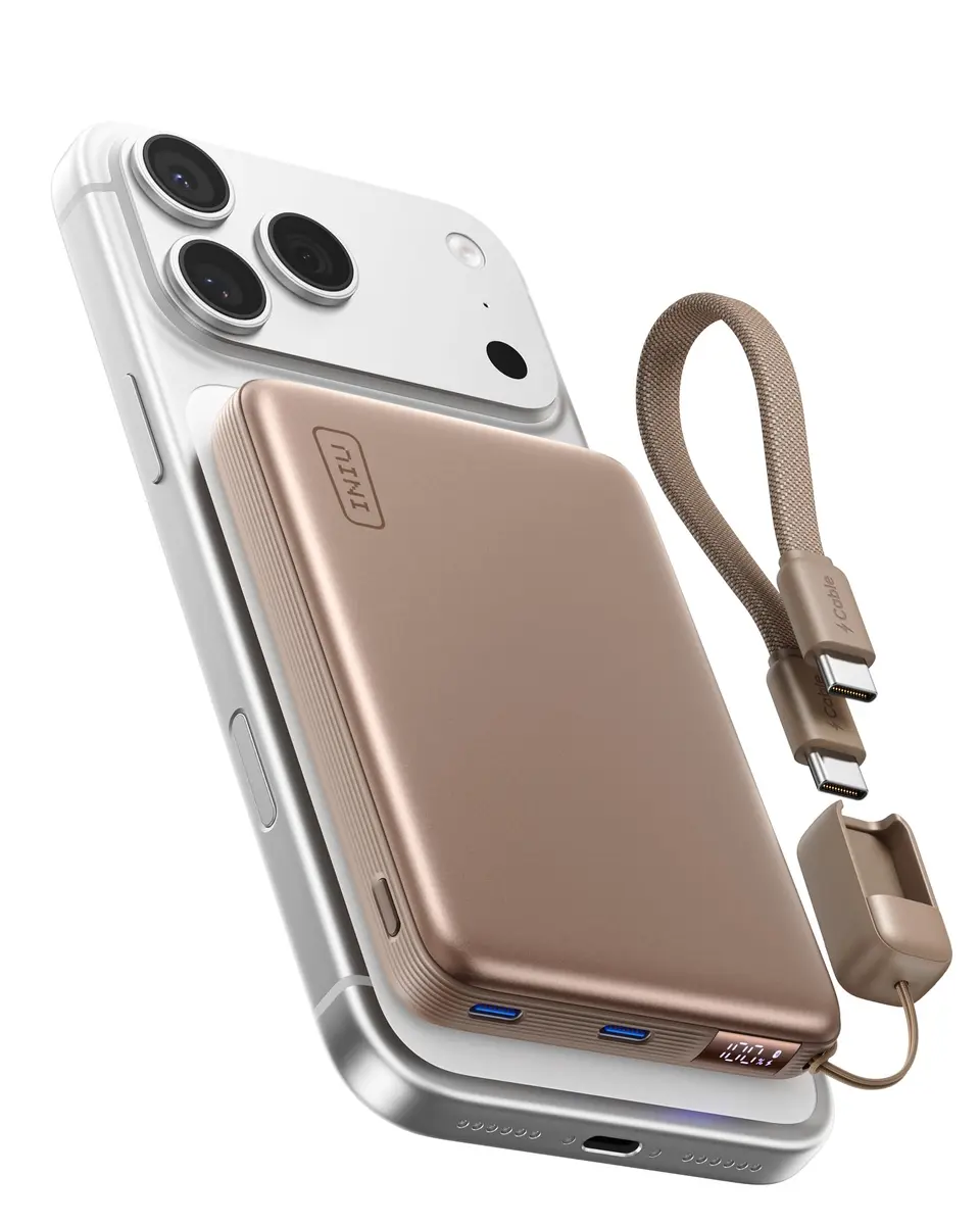 INIU Power Bank 25W Portable Charger 10000mAh | Slim Magnetic Fast Charge for iPhone - main product image