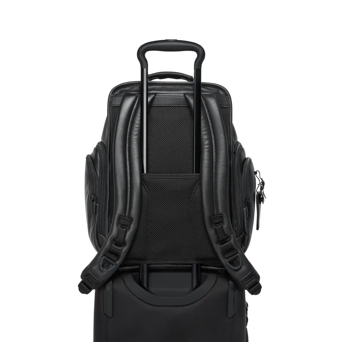 TUMI Brief Pack Black 1 | Unisex Laptop Backpack with Water-Resistant Leather, Fits 15" Laptop, Well-Organized, 1 Size - view 4