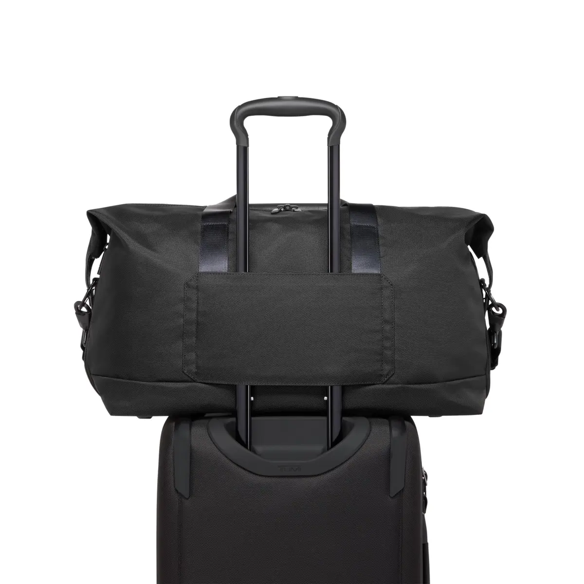 TUMI Unisex Double Expansion Duffel, Black | 31L Capacity, Expandable for Long Weekends - view 7