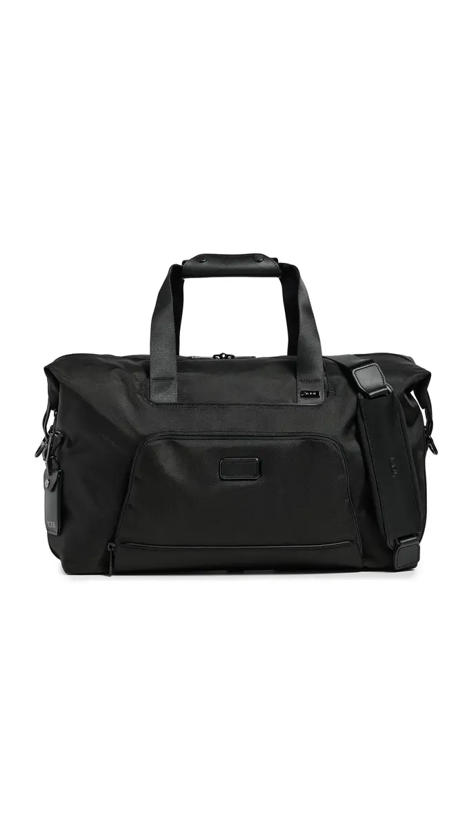 TUMI Unisex Double Expansion Duffel, Black | 31L Capacity, Expandable for Long Weekends - view 4
