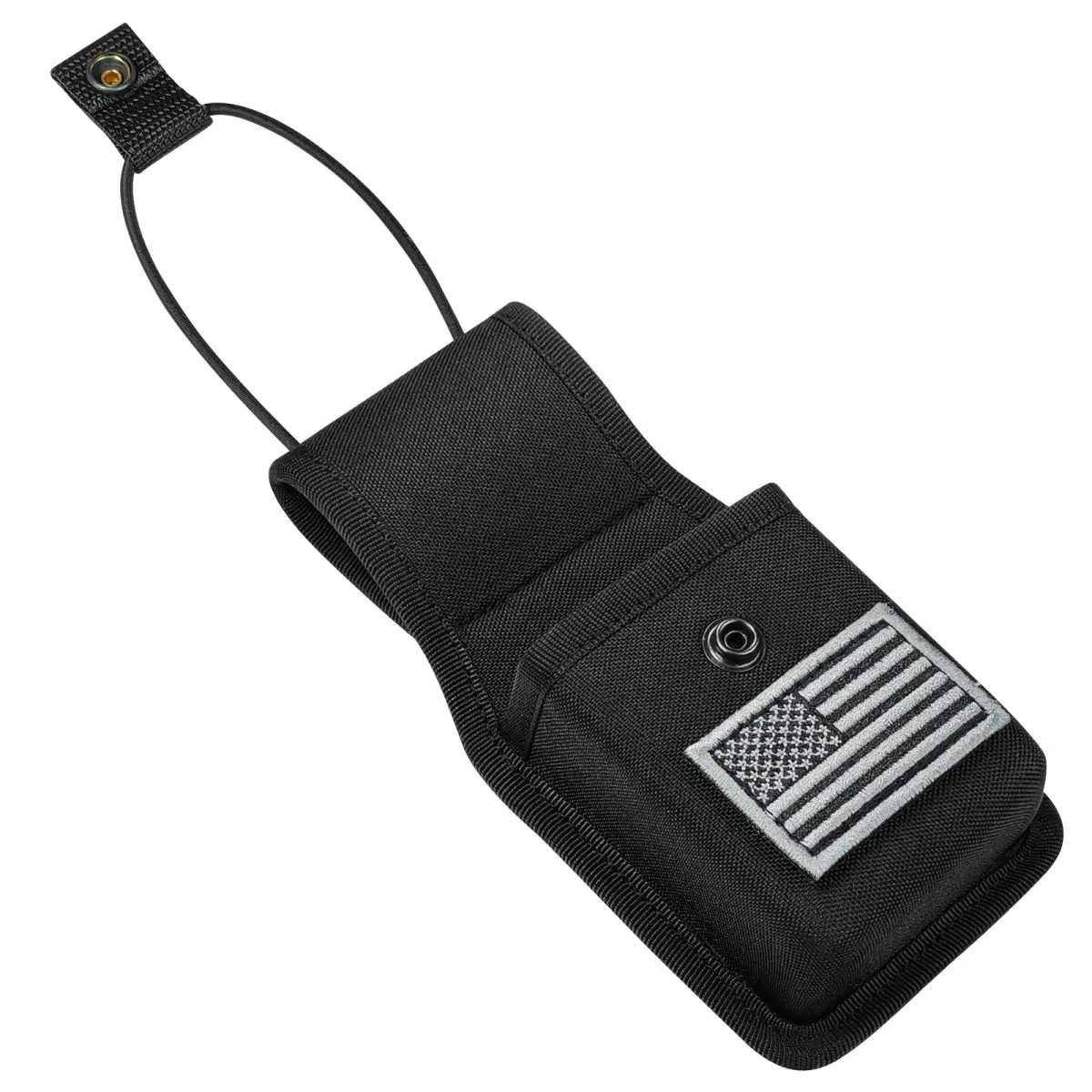 LUITON Universal Radio Case 22.6cm (7.1in) | Durable Nylon Holster with Belt Loop for Two-Way Radios - view 6