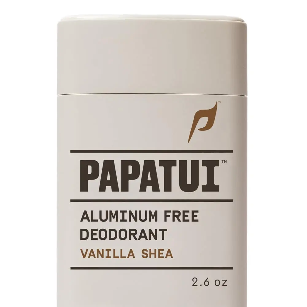PAPATUI by Dwayne Johnson Aluminum-Free Deodorant Vanilla Shea 2.6oz | All-Day Odor Protection for Men - main product image
