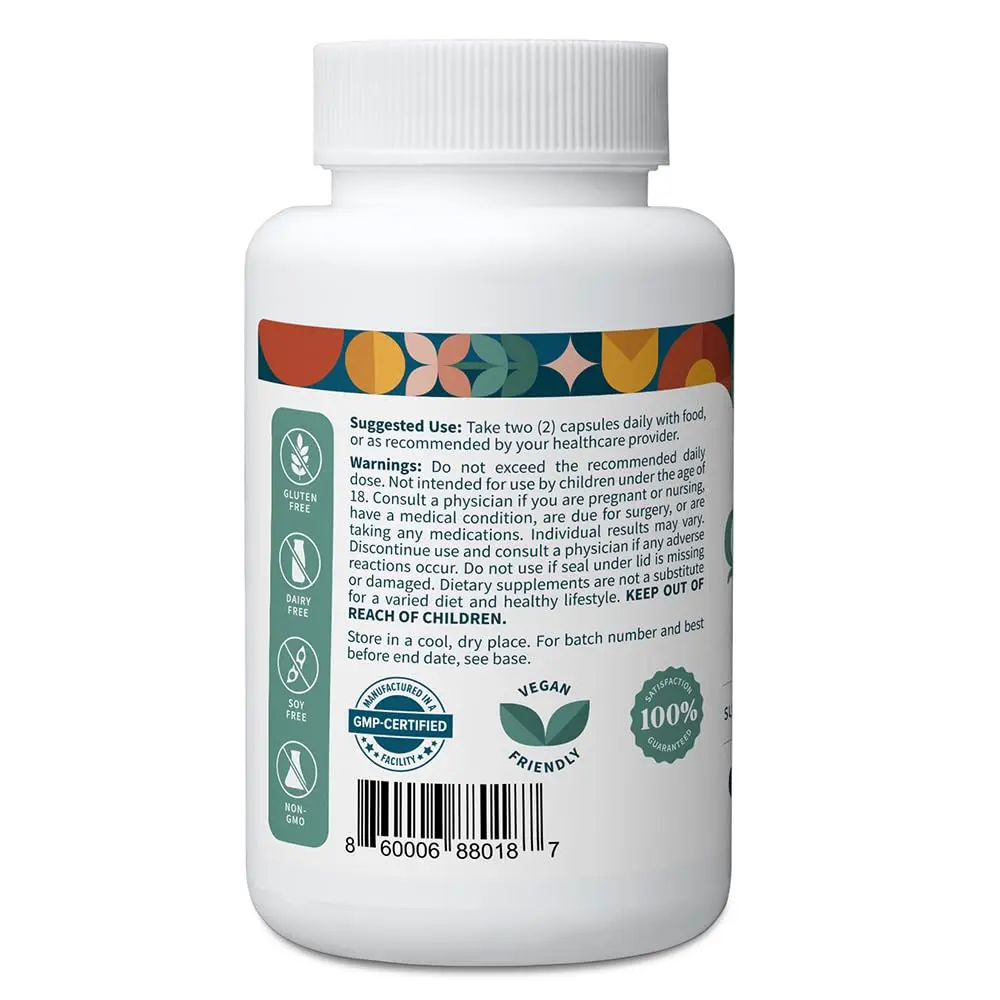 Pattern Wellness Quercetin Supplement – 180 Vegan Capsules | Antioxidant & Immune Support in India - view 2