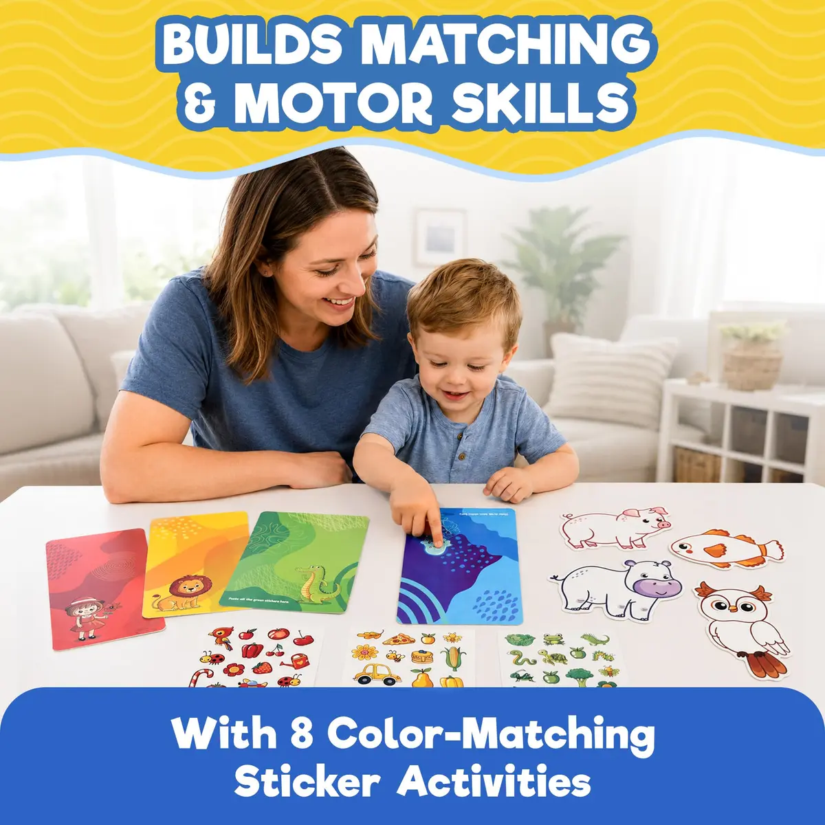 Learnabee Little Genius Kit for Toddlers | 100+ Activities for Ages 1-3, Screen-Free Fun - view 4