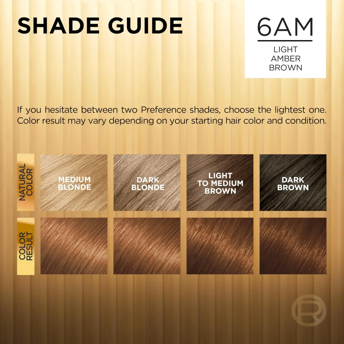 L'Oreal Paris Superior Preference Permanent Hair Color 6AM Light Amber Brown, 2 Kits (Pack of 2) | Fade-Defying Color with Gray Coverage - view 5