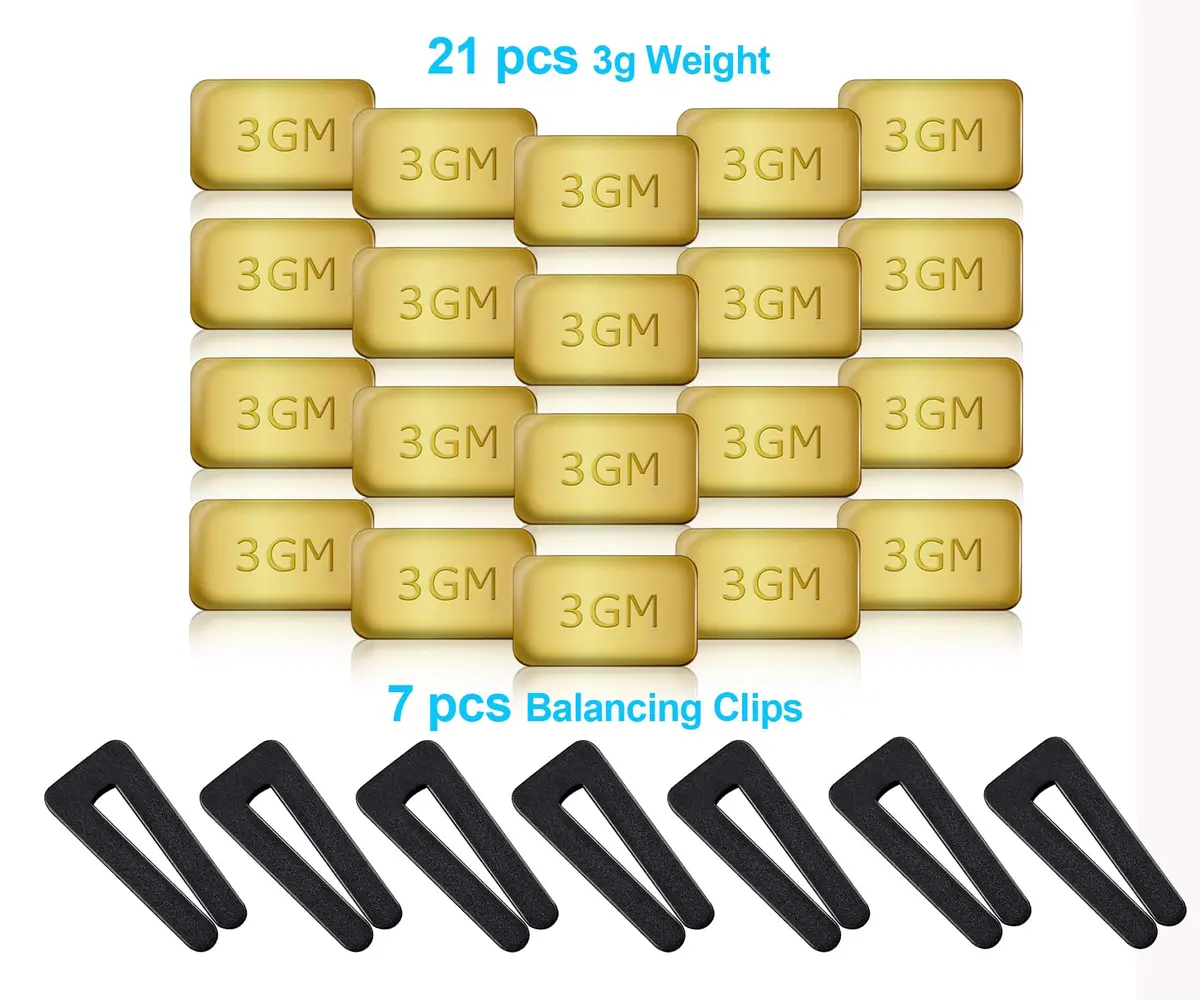 HFYHWT Ceiling Fan Balancing Kit | Complete 28-Piece Solution for Wobble-Free Operation - view 2