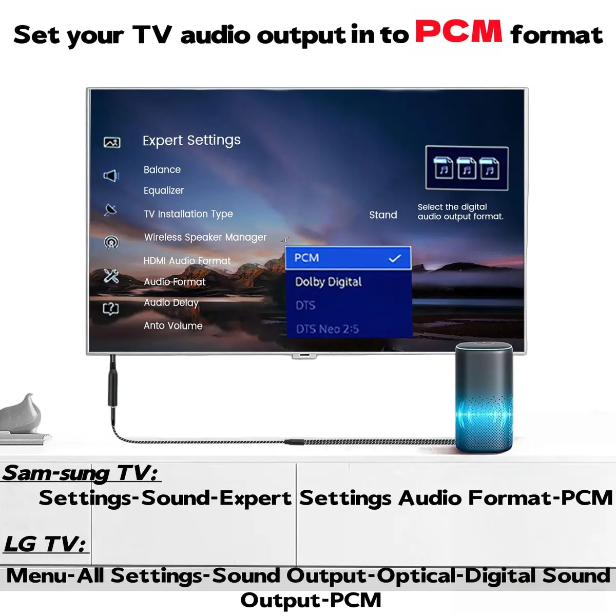 NCGGY 192KHz DAC Optical to Dual XLR Male Converter | High-Quality Audio Signal Conversion - view 6