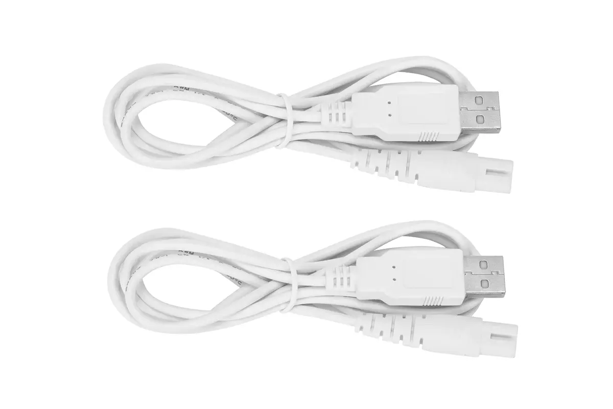 Cabor White 2 Pack Water Flosser Charger | Compatible with Multiple Oral Irrigator Models - main product image