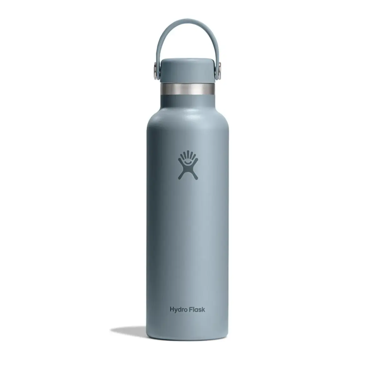 Hydro Flask 710ml Standard Mouth Water Bottle in Shale Gray - Insulated Stainless Steel, Leakproof - main product image