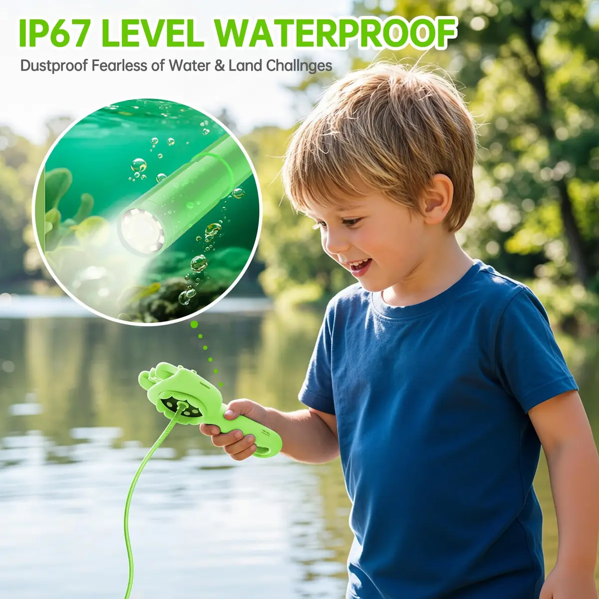 MOSA BEAR Kids Borescope with Light | STEM Science Exploration Toy for Ages 4-12 - view 5