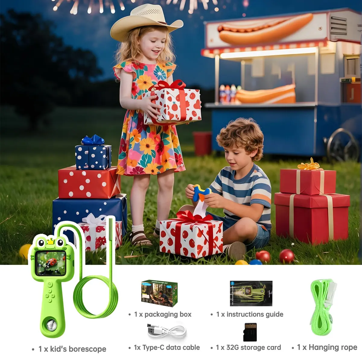 MOSA BEAR Kids Borescope with Light | STEM Science Exploration Toy for Ages 4-12 - view 8