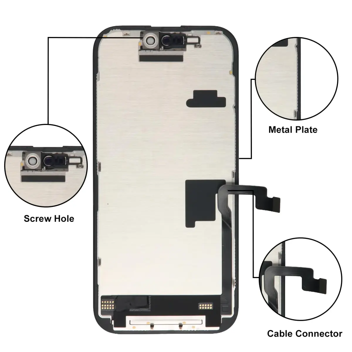 LL TRADER iPhone 16 Pro Screen Replacement 6.3" FHD LCD Touch Digitizer with Repair Kit - view 3