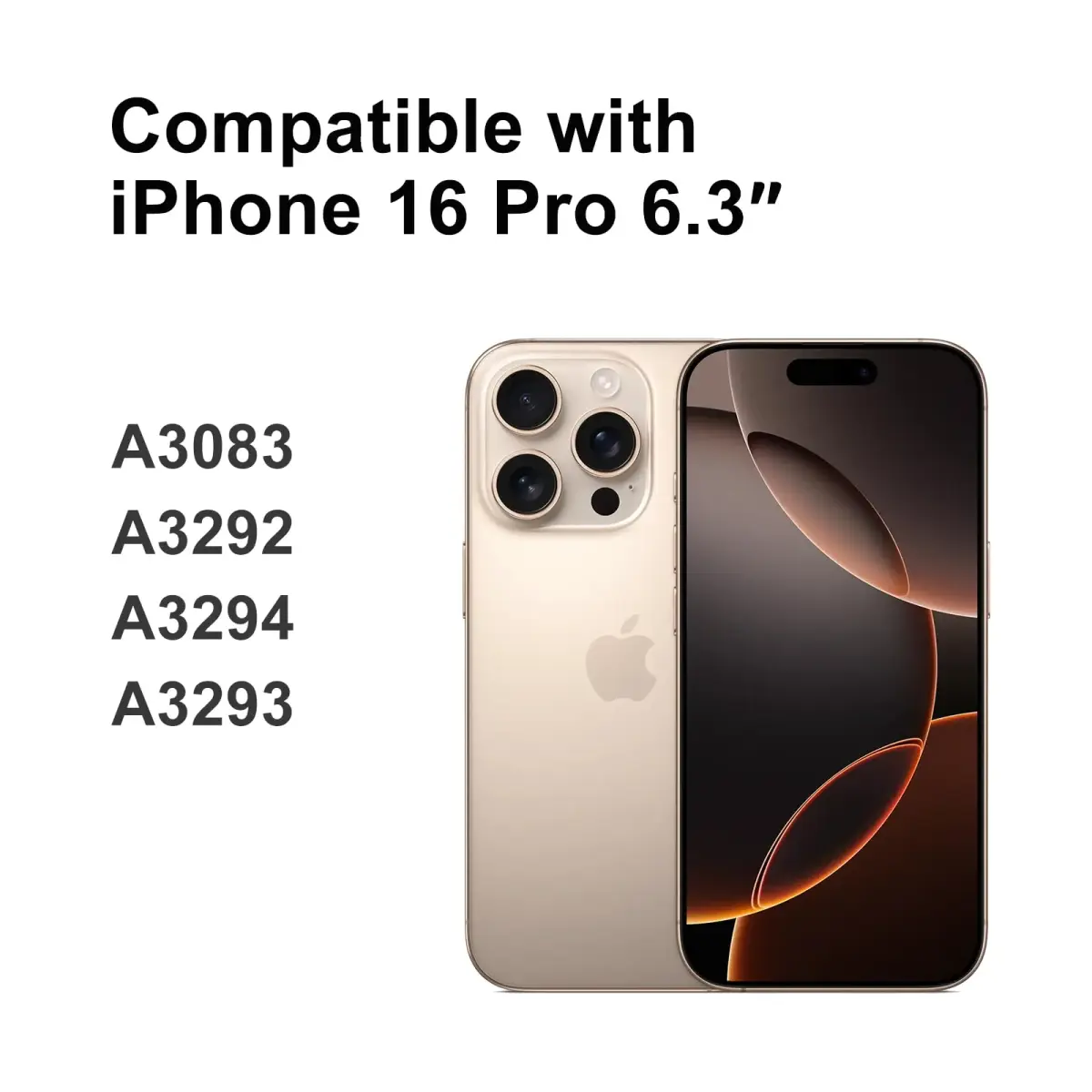 LL TRADER iPhone 16 Pro Screen Replacement 6.3" FHD LCD Touch Digitizer with Repair Kit - view 4