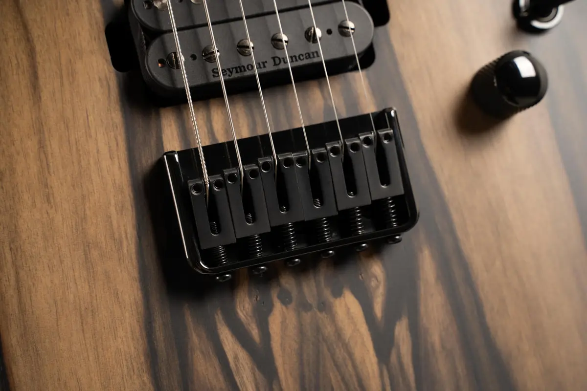 Cort KX500-NBB KX500 6-String Electric Guitar Natural Black Burst | Aggressive Power & Unique Ebony Top - view 6