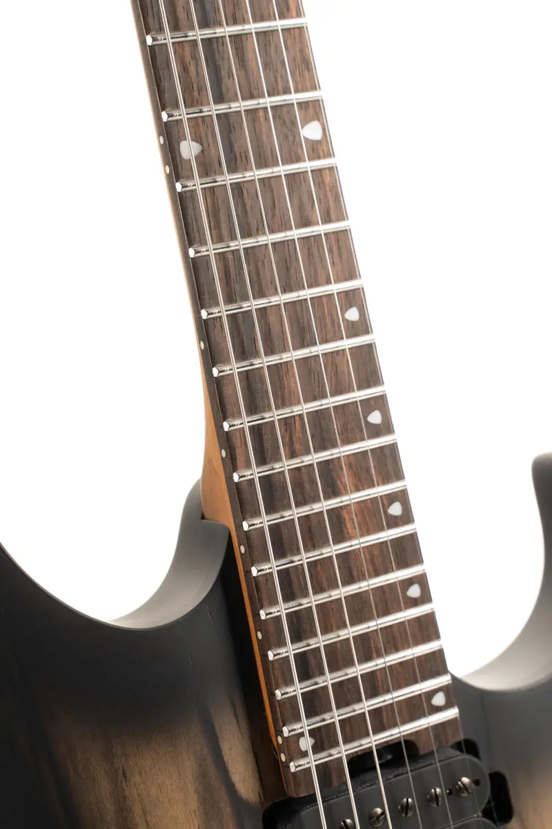 Cort KX500-NBB KX500 6-String Electric Guitar Natural Black Burst | Aggressive Power & Unique Ebony Top - view 8