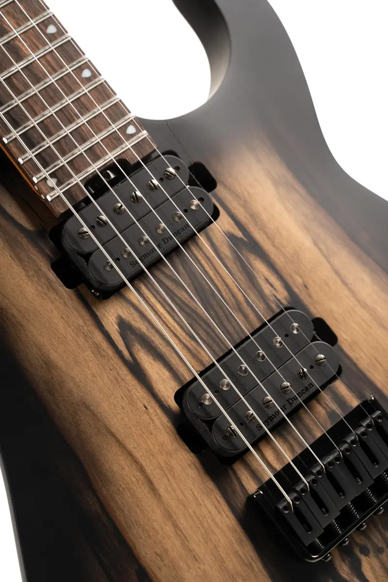 Cort KX500-NBB KX500 6-String Electric Guitar Natural Black Burst | Aggressive Power & Unique Ebony Top - view 3