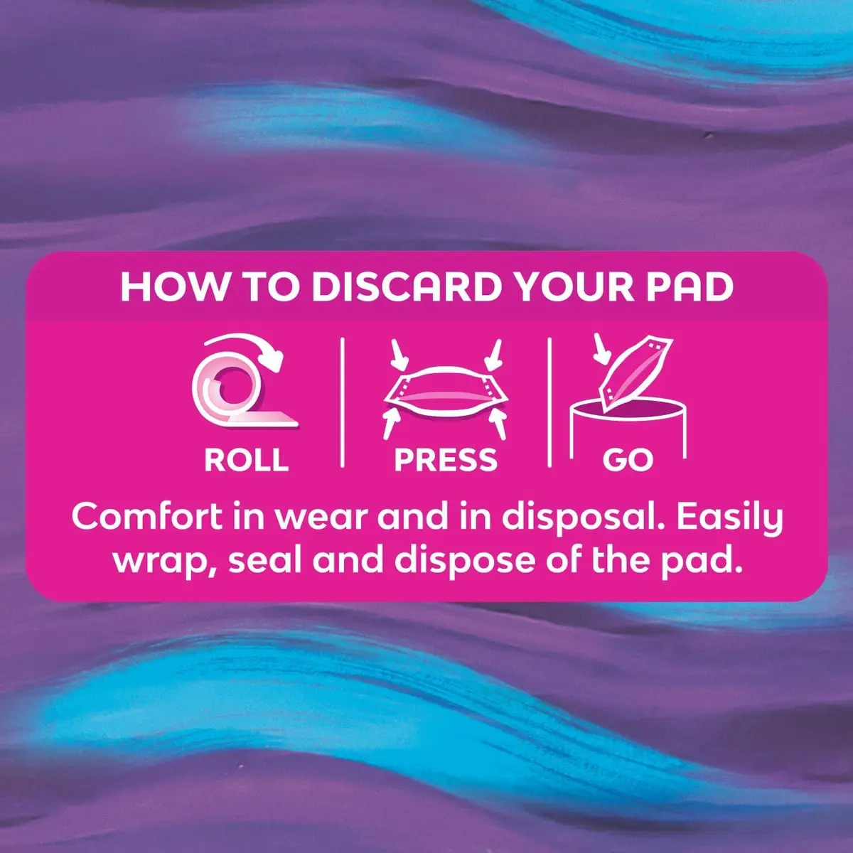 Saba Night Pads with Wings Heavy Flow | Ultra Thin Overnight Discreet Comfort - view 6