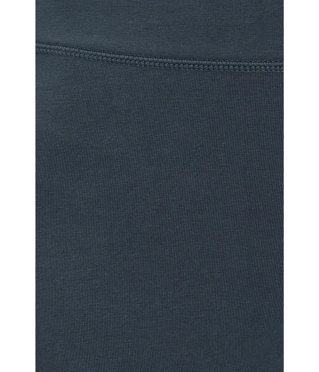Pact Women's On the Go-to Pocket Legging | Skinny Fit, Organic Cotton & Elastane, Steel Blue, Medium - view 5