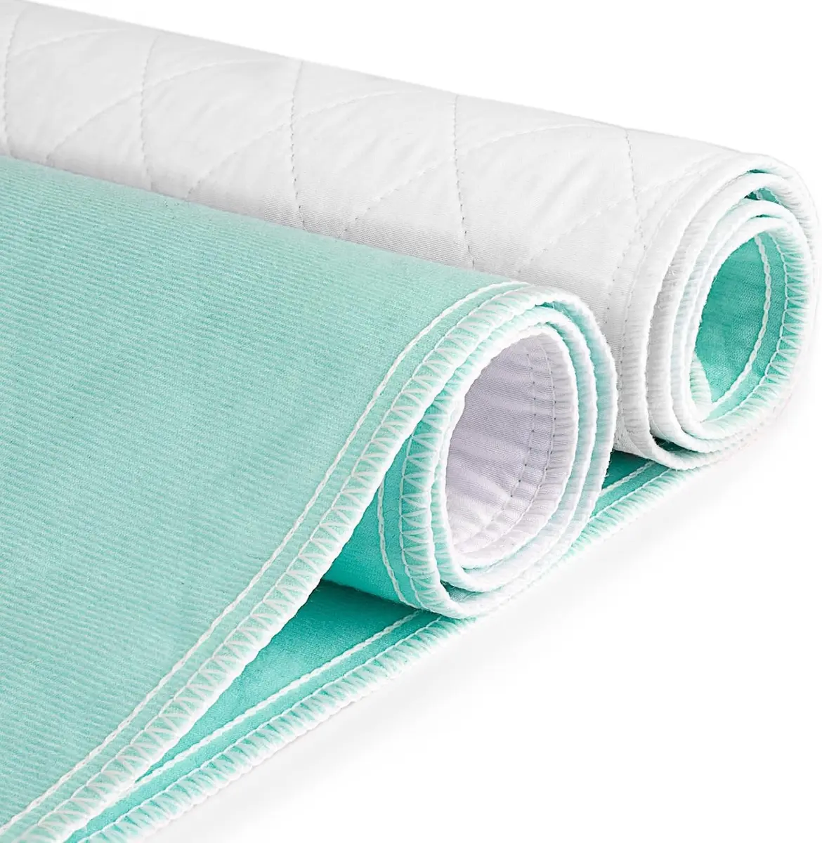 CoolShields Reusable Waterproof Bed Pad 91 x 183 cm (34 x 72 Inch) | OEKO-TEX Certified Absorbent Protector - main product image