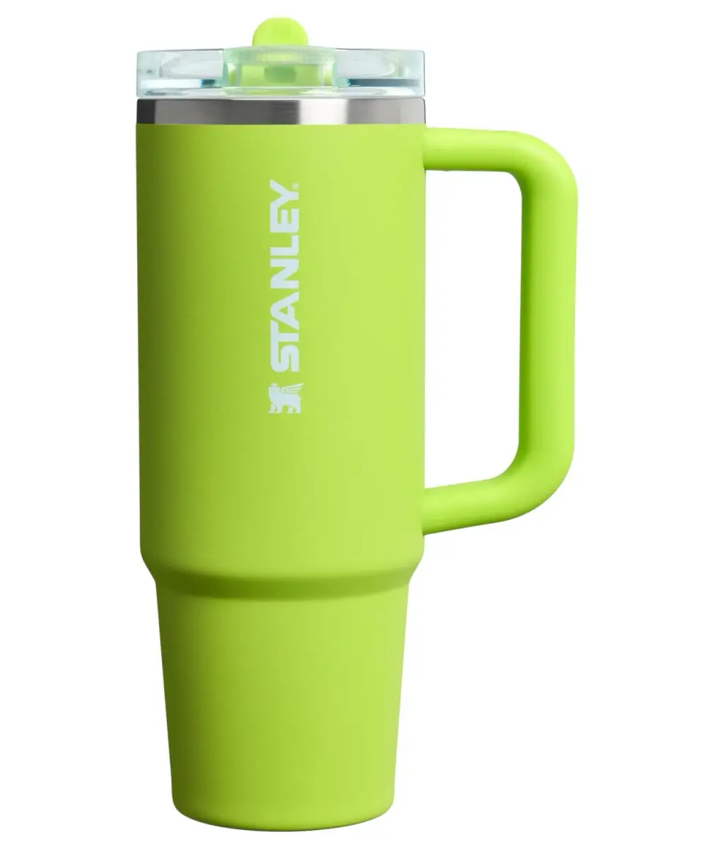 STANLEY Quencher ProTour Flipstraw Tumbler 30 oz - Chartreuse - main product image