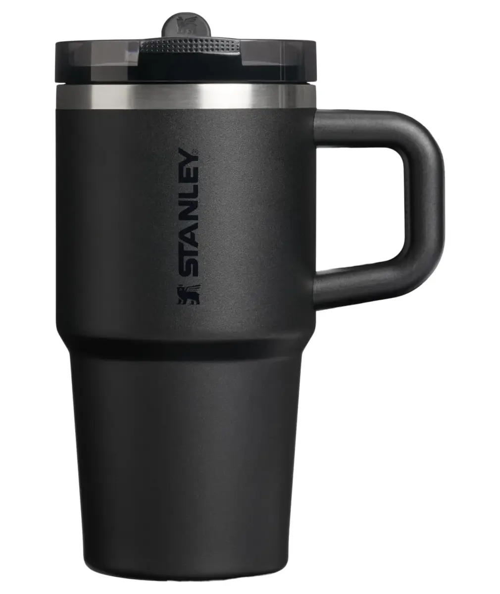 STANLEY Quencher ProTour Tumbler 591ml (20 oz) - Black 2.0, Leakproof Insulated Stainless Steel Cup - main product image