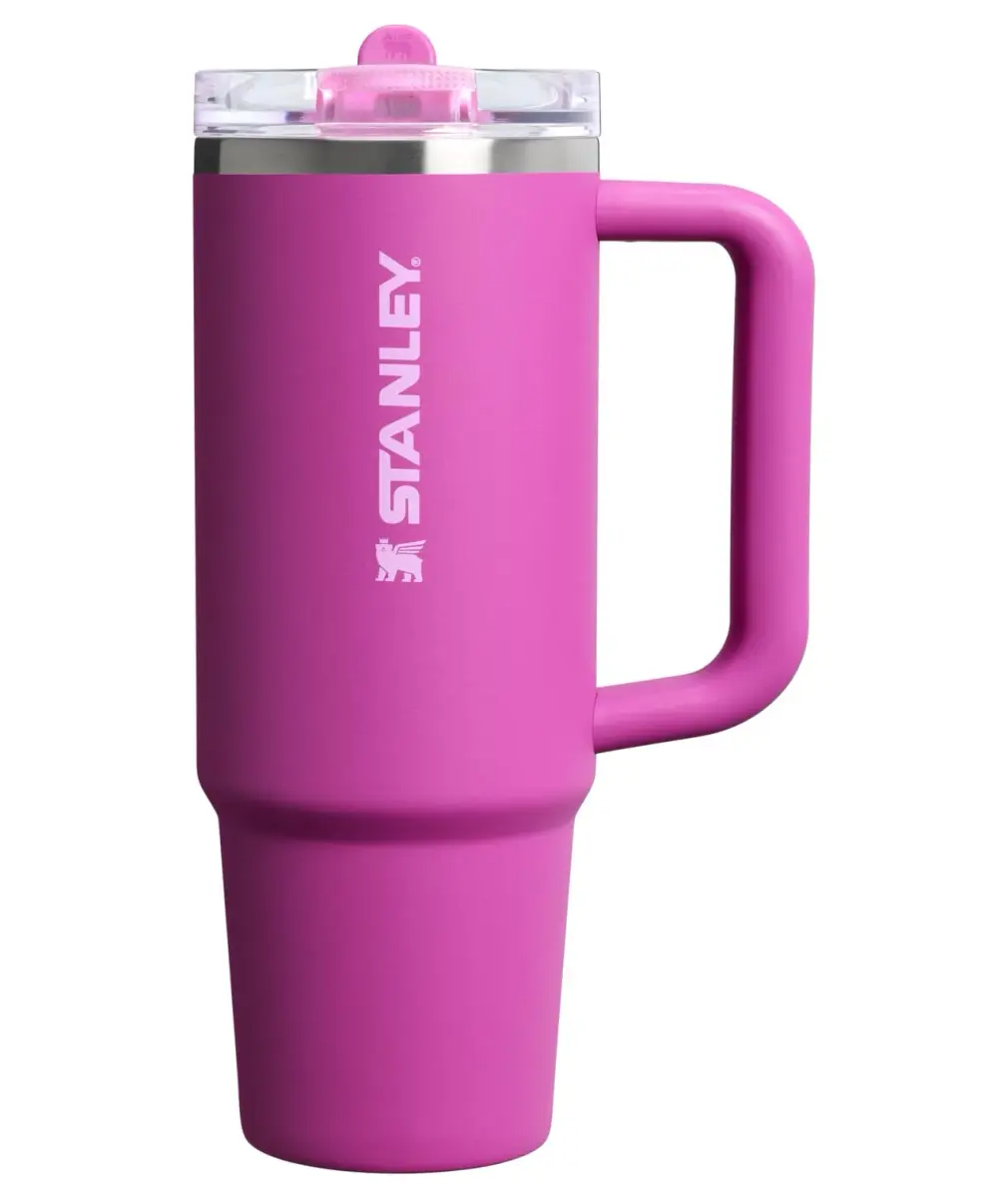 STANLEY Quencher ProTour 30 oz Tumbler - Dark Blossom | Leakproof Insulated Stainless Steel Cup - main product image