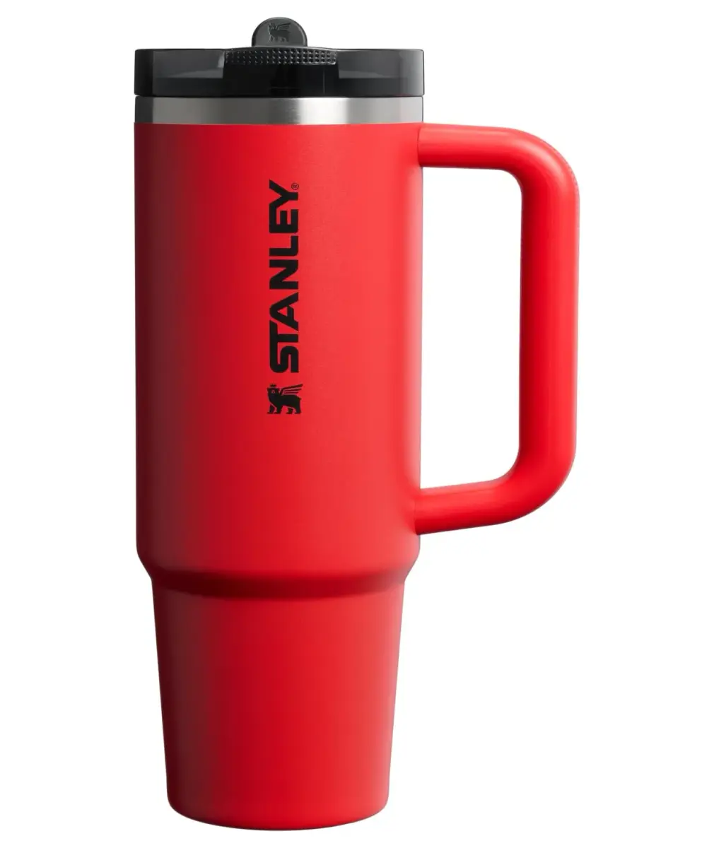 STANLEY Quencher ProTour 30 oz Tumbler - Chili Black, Insulated Stainless Steel Cup - main product image