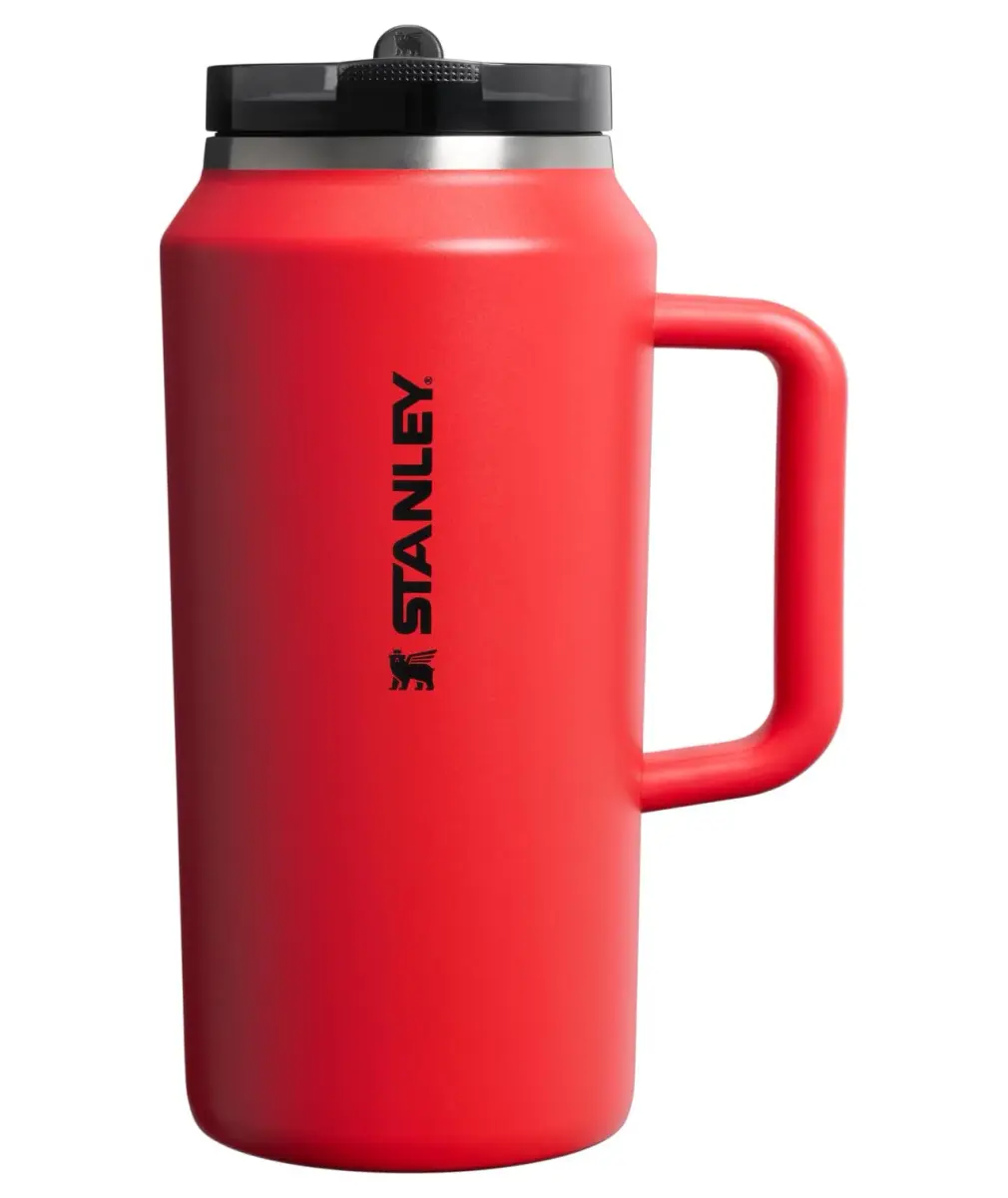 STANLEY Quencher ProTour Flipstraw Tumbler 64 oz Chili Black | Insulated Stainless Steel Cup - main product image