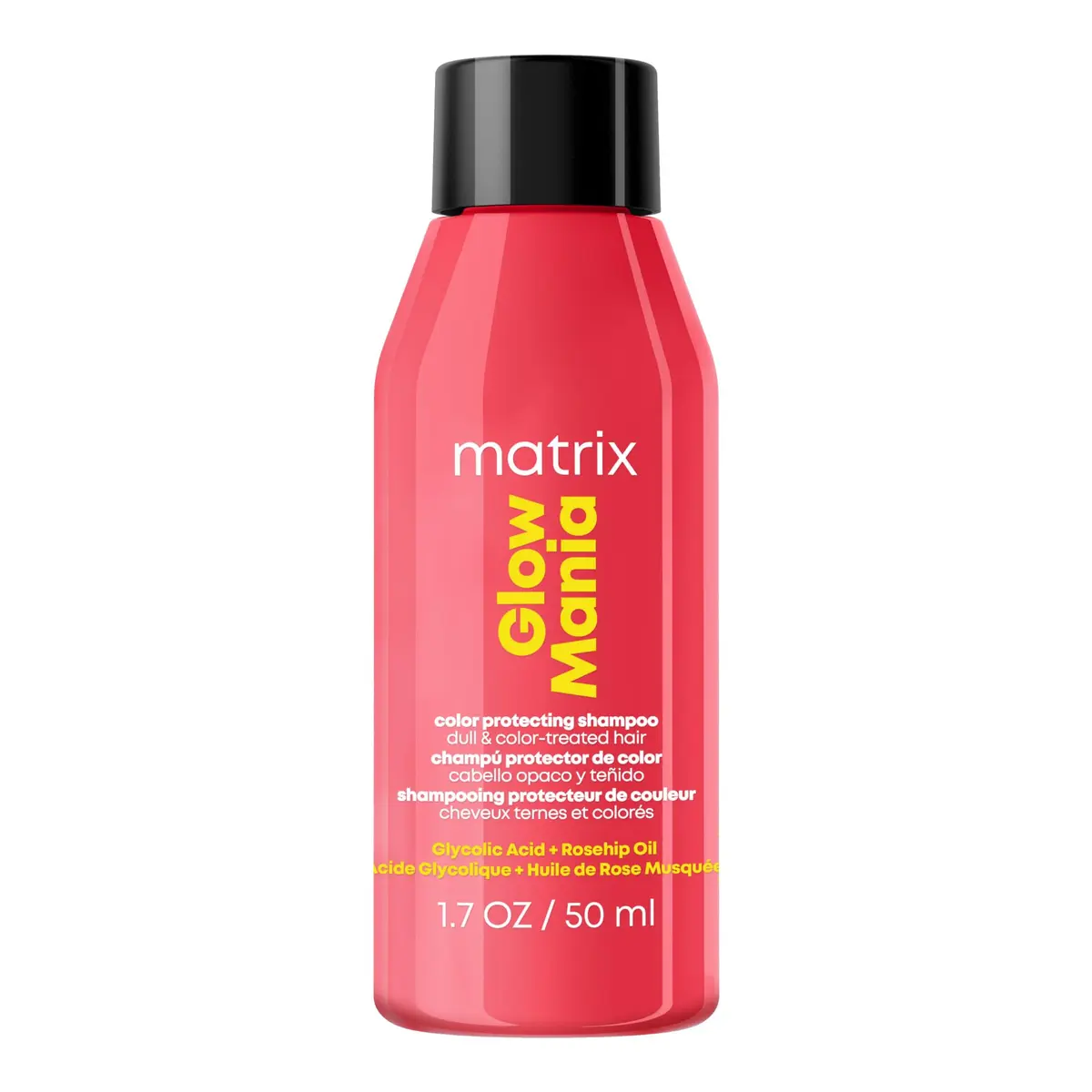 MATRIX Glow Mania Shampoo – For Color-Treated Hair, 1.7 Fl Oz | Enhances Shine & Vibrancy - main product image