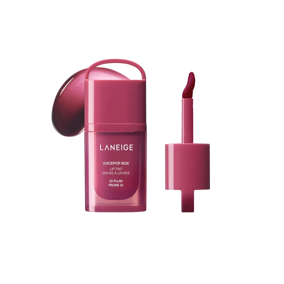 LANEIGE JuicePop Box Korean Lip Tint 0.16 Fl Oz | Hydrating, Buildable, Long-Lasting Glossy Lip Color - main product image