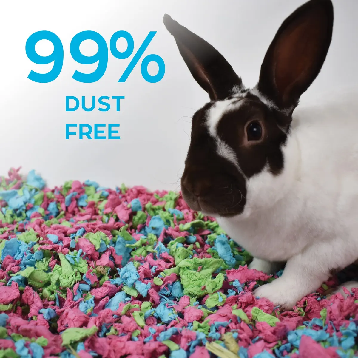 Carefresh Tutti Frutti Natural Paper Small Pet Bedding 50L | Odor Control & Ultra-Absorbent - view 4