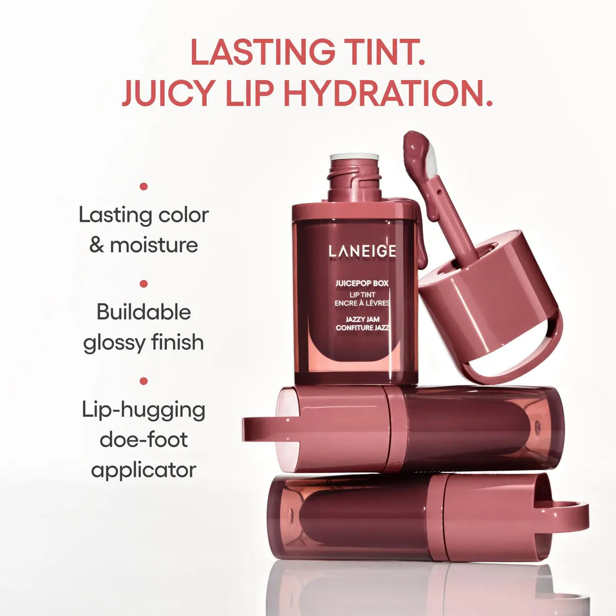LANEIGE JuicePop Box Korean Lip Tint | Hydrating Lightweight Glossy Lip Color - view 3