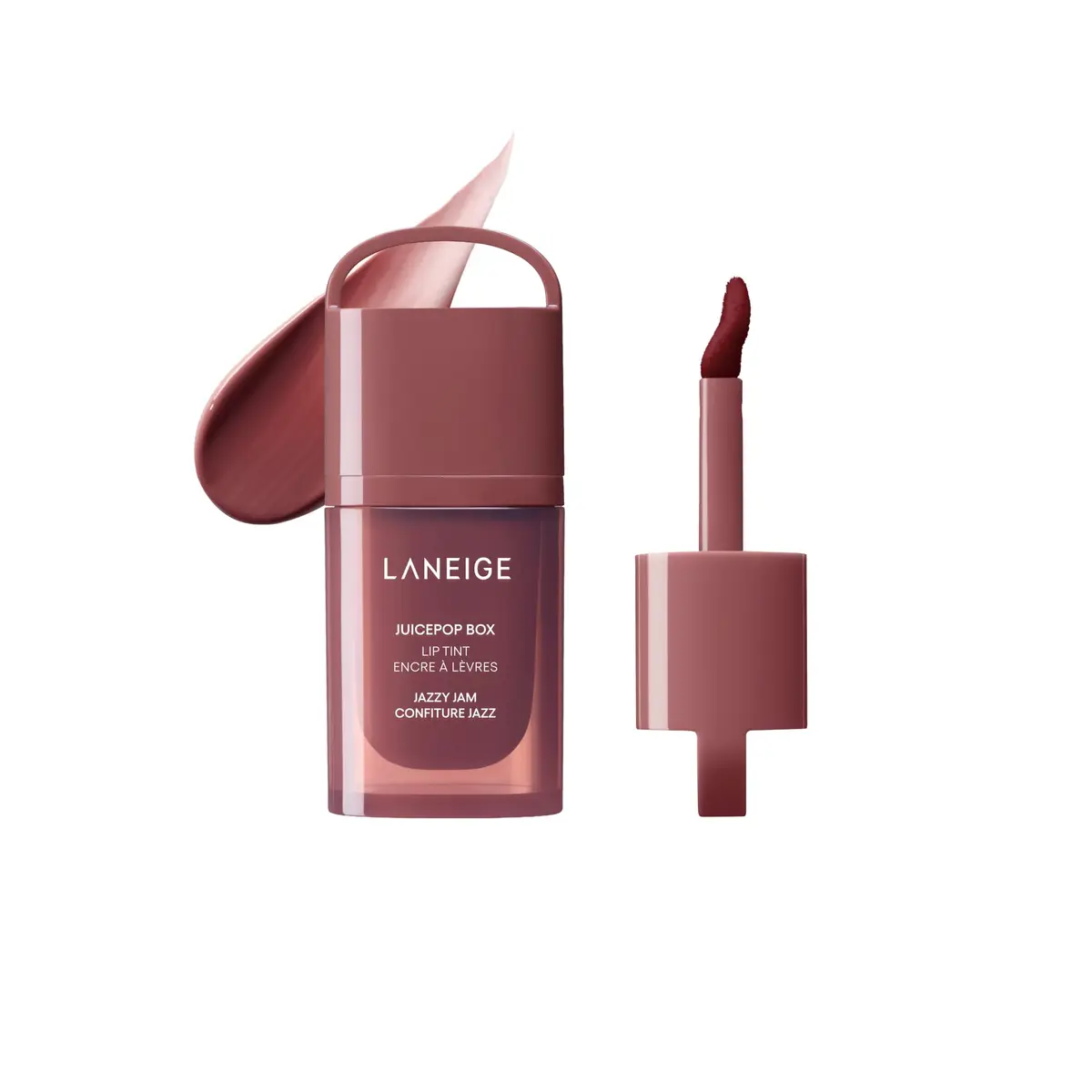 LANEIGE JuicePop Box Korean Lip Tint | Hydrating Lightweight Lip Color with Peptides & Ceramides (0.16 Fl Oz) - main product image