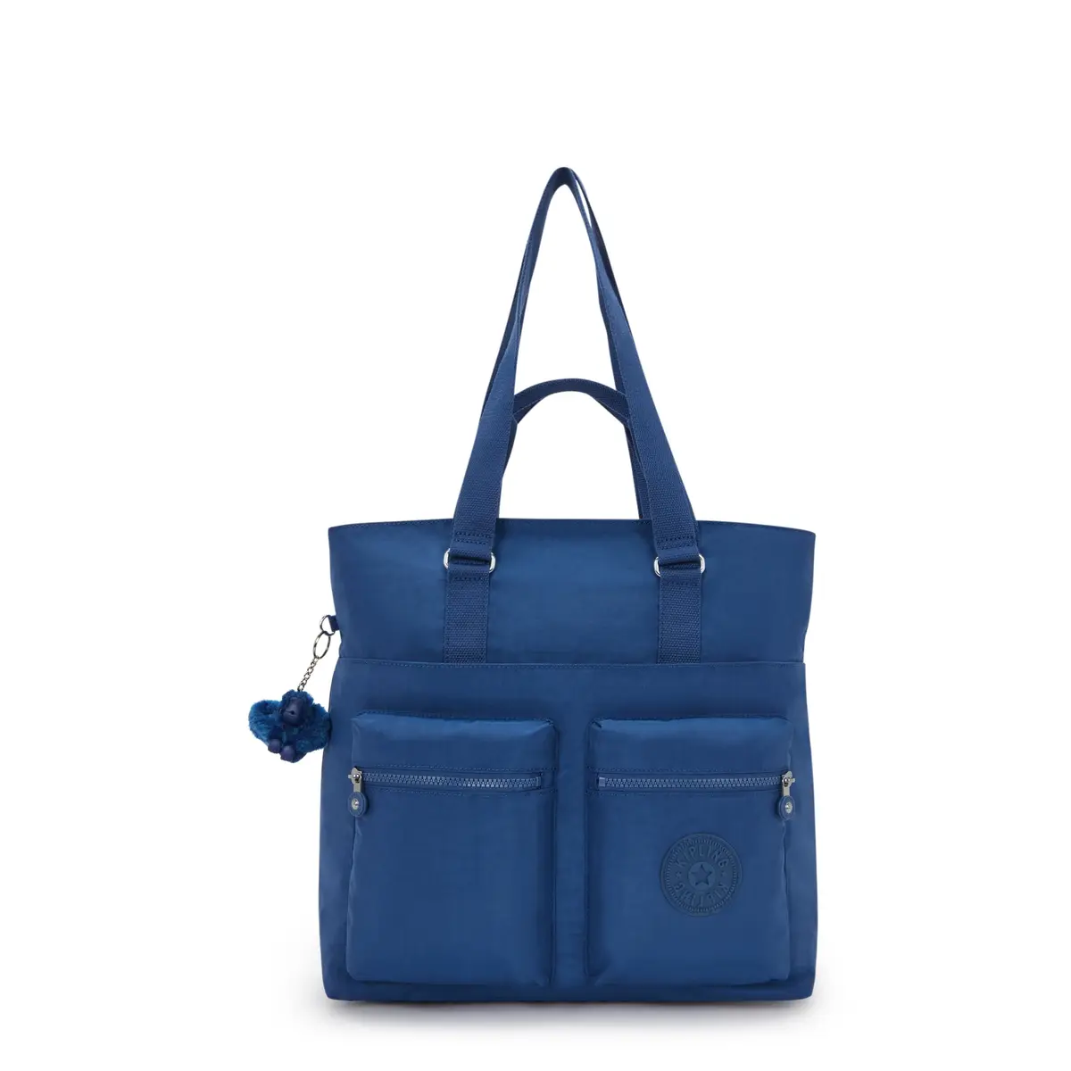 Kipling Women's India Tote Bag Casual Blue | 36.2 cm (14.75"L x 15.25"H x 7"D) - main product image