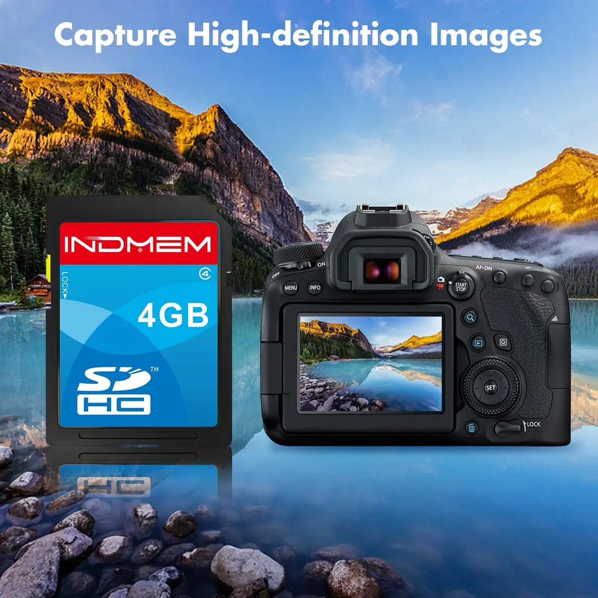 Sinobright SD Card 4GB | SDHC UHS-I Class 4 Flash Memory for Cameras & Devices - view 7