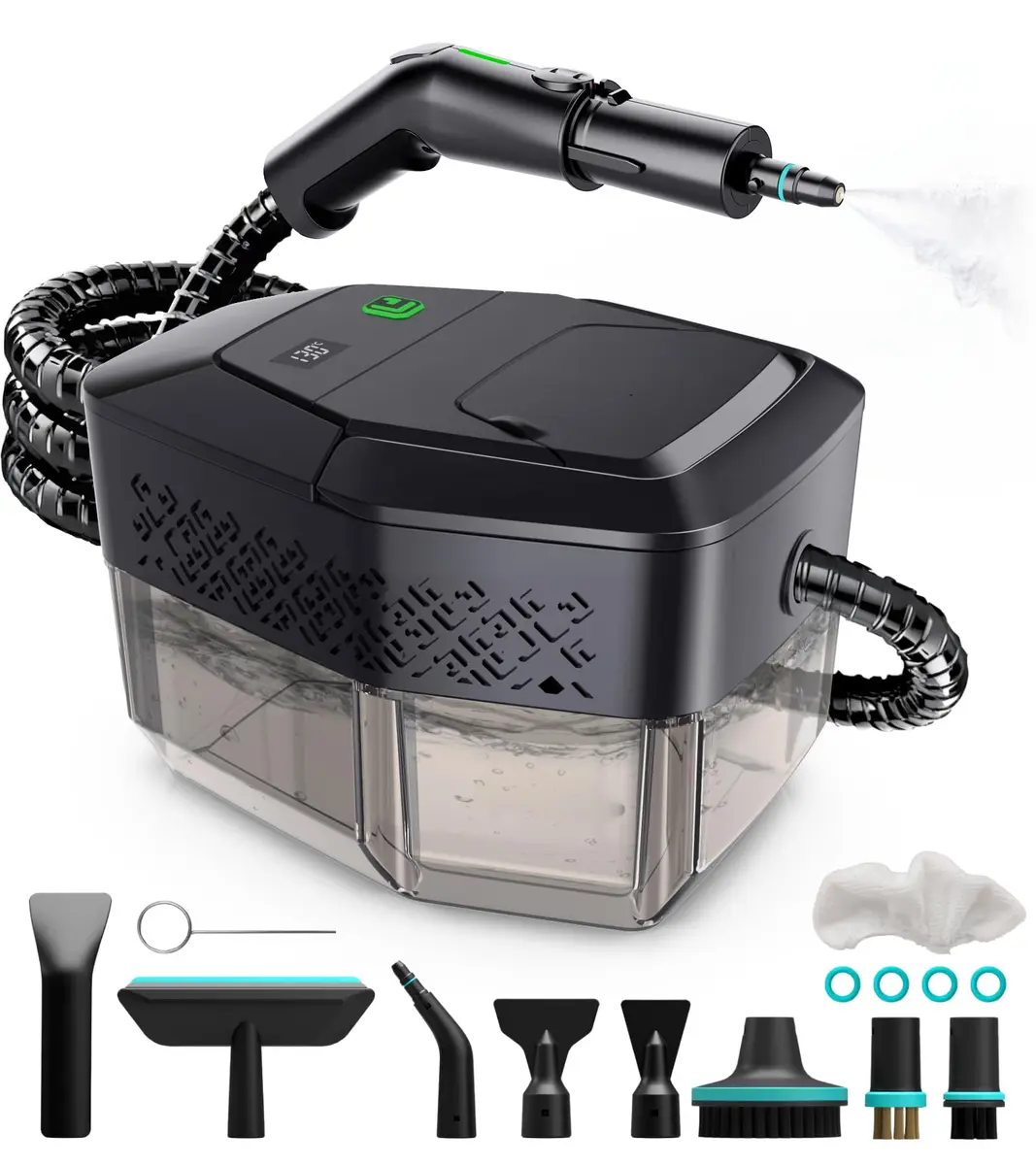 KBTYE Steam Cleaner 3-Level Handle 1.8L | Fast Heat-Up, Dry Burn Protection - main product image